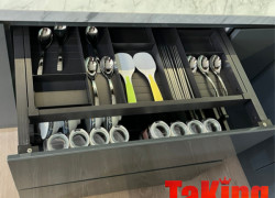 Khay chia bát đĩa đa năng TaKing, chất liệu nhôm cao cấp, chắc chắn