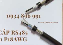 CÁP TÍN HIỆU RS485 1 PAIR 22 AWG KHÁNH HÒA, BÌNH ĐỊNH, GIA LAI