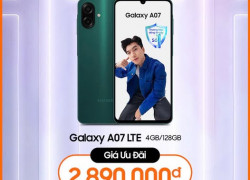 SAMSUNG GALAXY A07 LTE (4GB | 128GB) – GIÁ MỀM, MÁY MƯỢT, PIN KHỦNG!