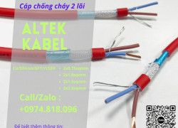 Altek Kabel: Cáp chống cháy chống nhiễu 2x2.5+E+GFT