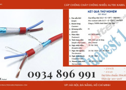 Cáp Chống Cháy Chống Nhiễu 2X1.0 HUẾ, ĐÀ NẴNG, QUẢNG TRỊ