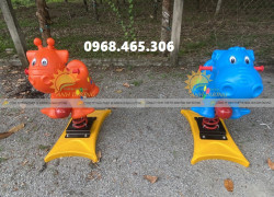 Thú nhún lò xo con ngựa, con hươu, con voi hàng nhập khẩu