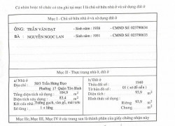 Mặt Tiền Trần Hưng Đạo 4,5x21 5 tầng SH Hoàn Công giá rẻ