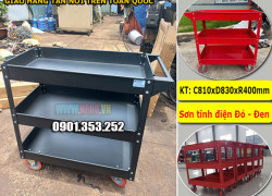 Top Mẫu Xe Đẩy Dụng Cụ 3 Ngăn Được Thợ Cơ Khí Tin Dùng Nhất