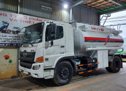 Xe chở xăng dầu hino 12 khối