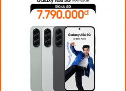 GALAXY A56 5G  – MƯỢT MÀ TỪ THIẾT KẾ ĐẾN HIỆU NĂNG