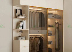 15+ Mẫu Tủ Quần Áo Cửa Lùa Hiện Đại Đẹp – Bền – Tối Ưu Không Gian