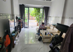 Bán gấp nhà nằm trong khu Điền Thuận An Phú Đông quận 12 (cũ) 56m2 giá 7,5 tỷ, 4 tầng, hẻm xe hơi rộng cách quốc lộ vài