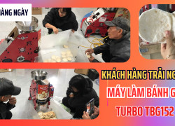 Máy làm bánh gạo ăn kiêng Turbo TBG152