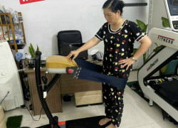 máy rung bụng đứng