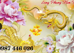 Gạch tranh rồng phượng HP9634