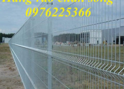 Hàng rào lưới mạ kẽm nhúng nóng chắn sóng