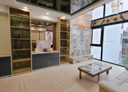 VIEW HỒ TÂY - NHÀ DÂN XÂY - 35M2 X 8 TẦNG - THANG MÁY - 3 MẶT THOÁNG - NGÕ THÔNG - - GARA OTO 7 CHỖ VÀO NHÀ - KINH