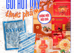 Muốn chống mốc bánh mứt, đồ ăn vặt Tết? Để gói hút oxy OXYTOC lo!