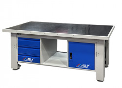 🔒 ALLY QT-BN2022: BÀN NGUỘI TÍCH HỢP TỦ CÓ KHÓA – TRẠM LÀM VIỆC 5S AN TOÀN VÀ HIỆU QUẢ! 🛠️