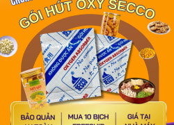 Chống mốc, bảo quản thực phẩm với Gói Hút Oxy Secco