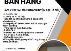 CÔNG TY OPPO VIỆT NAM – TUYỂN NHÂN VIÊN BÁN HÀNG TẠI HÀ NỘI