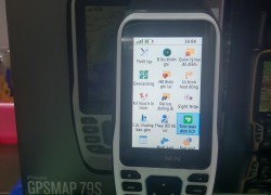 Máy đo đất, máy đo diện tích đất garmin cầm tay