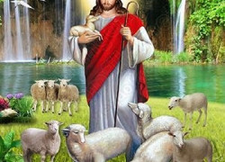 Tranh gạch 3d tranh thiên chúa - SDX53