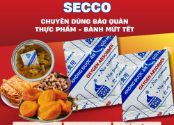 Cung Cấp Gói Hút Oxy Secco Bảo Quản Bánh Mứt Tết - Thực Phẩm