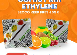 Gói Hút Khí Ethylene Secco 5gr Chuyên Bảo Quản Trái Cây - Nông Sản