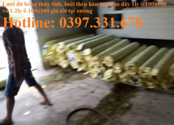 Lưới đỡ bông thủy tinh; Lưới thép hàn mạ kẽm