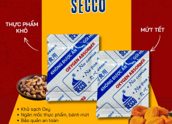 Bán Gói Hút Oxy Secco Bảo Quản Cho Bánh Mứt - Thực Phẩm Chất Lượng
