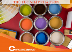 Thủ Tục Nhập Khẩu Sơn