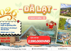 TOUR ĐÀ LẠT - TẾT ÂM LỊCH 2026 - SGC TOURIST