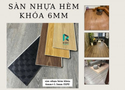 Mẫu sàn nhựa hèm khóa spc cao cấp | Xu hướng 2026
