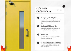 cửa thép chống cháy kieemrt định