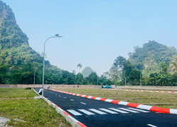 lô đẹp 2 mặt đường giá 660tr - dt 110m tại Cao DƯơng, Phú Thọ (Lương Sơn, Hòa Bình)