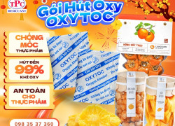 Bảo quản bánh mứt tết dùng gói hút oxygen - oxytoc