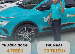 Tuyển tài xế xe xanh SM chế độ cao, đảm bảo thu nhập ổn định