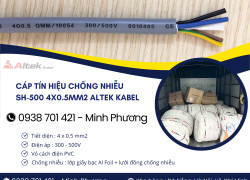 Cáp tín hiệu chống nhiễu SH-500 4x0.5mm2 Altek Kabel Đà Nẵng, Hải Phòng, Cần Thơ