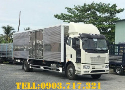 Xe tải Faw 7t65 thùng kín Inox 9m9 nhập khẩu 2025