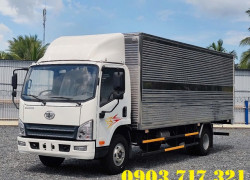 Bán xe tải Faw Tiger 8T3 thùng kín màu trắng 2025 giao ngay