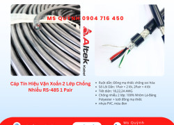 Cáp tín hiệu RS485 24awg,22awg,18awg Altek Kabel Sài Gòn, Tây Ninh, Bình Dương
