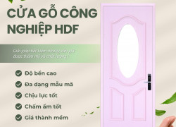 cửa hdf công nghiệp