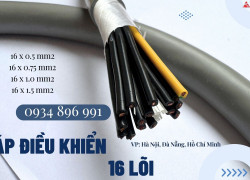 Cáp Tín Hiệu 16 Lõi Không Chống Nhiễu Khánh Hòa, Bình Định Gia Lai