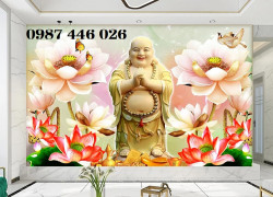 Tranh gạch men thần tài HP0723