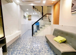 HẺM THÔNG PHAN VĂN TRỊ P.11 BÌNH THẠNH - 30M RA MẶT TIỀN - 4 TẦNG BTCT 5PN MỚI ĐẸP - DT 36M² (3.6x10) - SD 140M² SỔ A4