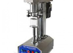 Máy viền mí lon bán tự động - đóng nắp kín