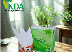 KHĂN GIẤY VUÔNG SETUP BÀN TỆC vĩnh long