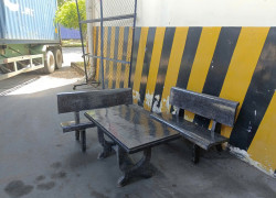 Bộ bàn ghế đá ngoài trời Bình Dương - 0943 246 144