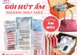 Giải pháp hút ẩm quần áo hiệu quả: Gói hút ẩm cho hàng may mặc, quần áo & thời trang xuất khẩu!