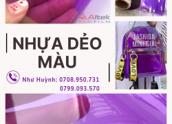 màng nhựa pvc dẻo trong suốt nhiều màu