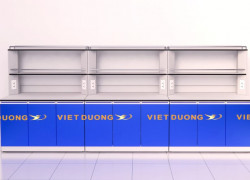 Bàn thí nghiệm áp tường phòng thí nghiệm, Laboratory Wall Table, Lab Wall Bench