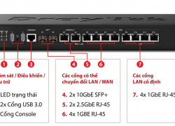 Router Cân Bằng Tải DrayTek Vigor3910 – Giải pháp mạng doanh nghiệp hiệu năng cao