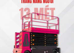 Lợi ích khi sử dụng thang nâng người 13m
